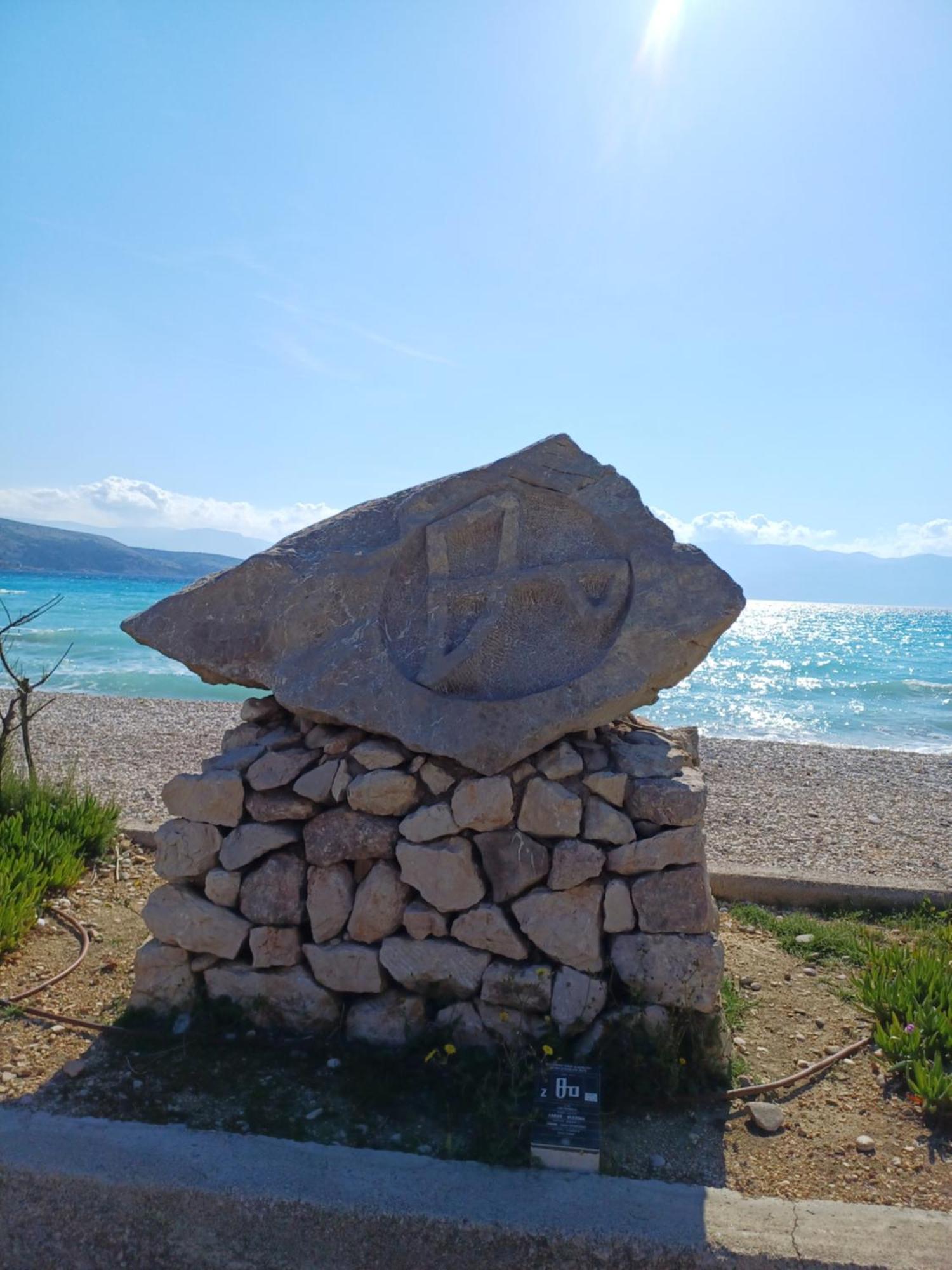 Apartman Bolob Baška Buitenkant foto